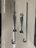 Drop Bolt Lockable Galvanised 400mm*12mm