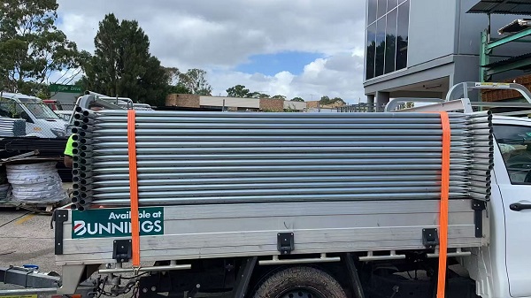 Temporary Fence Delivery