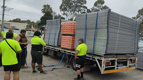Temporary Fence Shipment Tracking