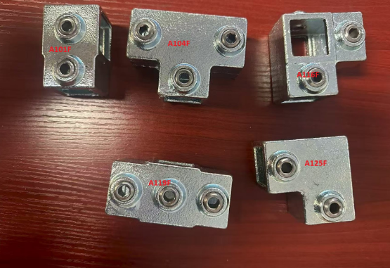 A Serie Fitting -For 25*25mm Tube Require M6 Hex Key 