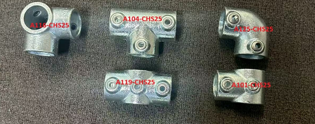 A Serie Fitting -For 25NB(32OD) Pipe Require M6 Hex Key 