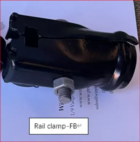 Black Rail Clamp