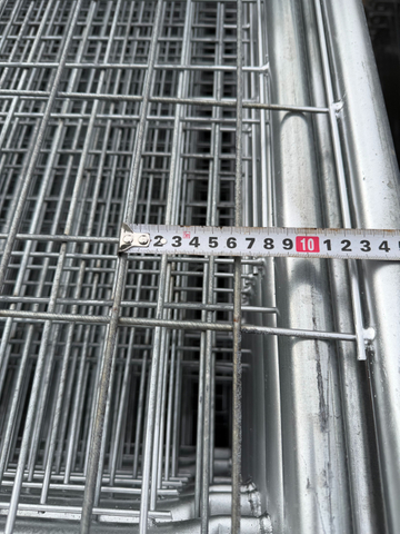 #32 Temp Fence Gate 6*15*2.1m*2.4mx2mm pipe, 4mm wire