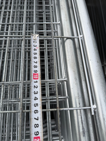 #32 Temp Fence Gate 6*15*2.1m*2.4mx2mm pipe, 4mm wire